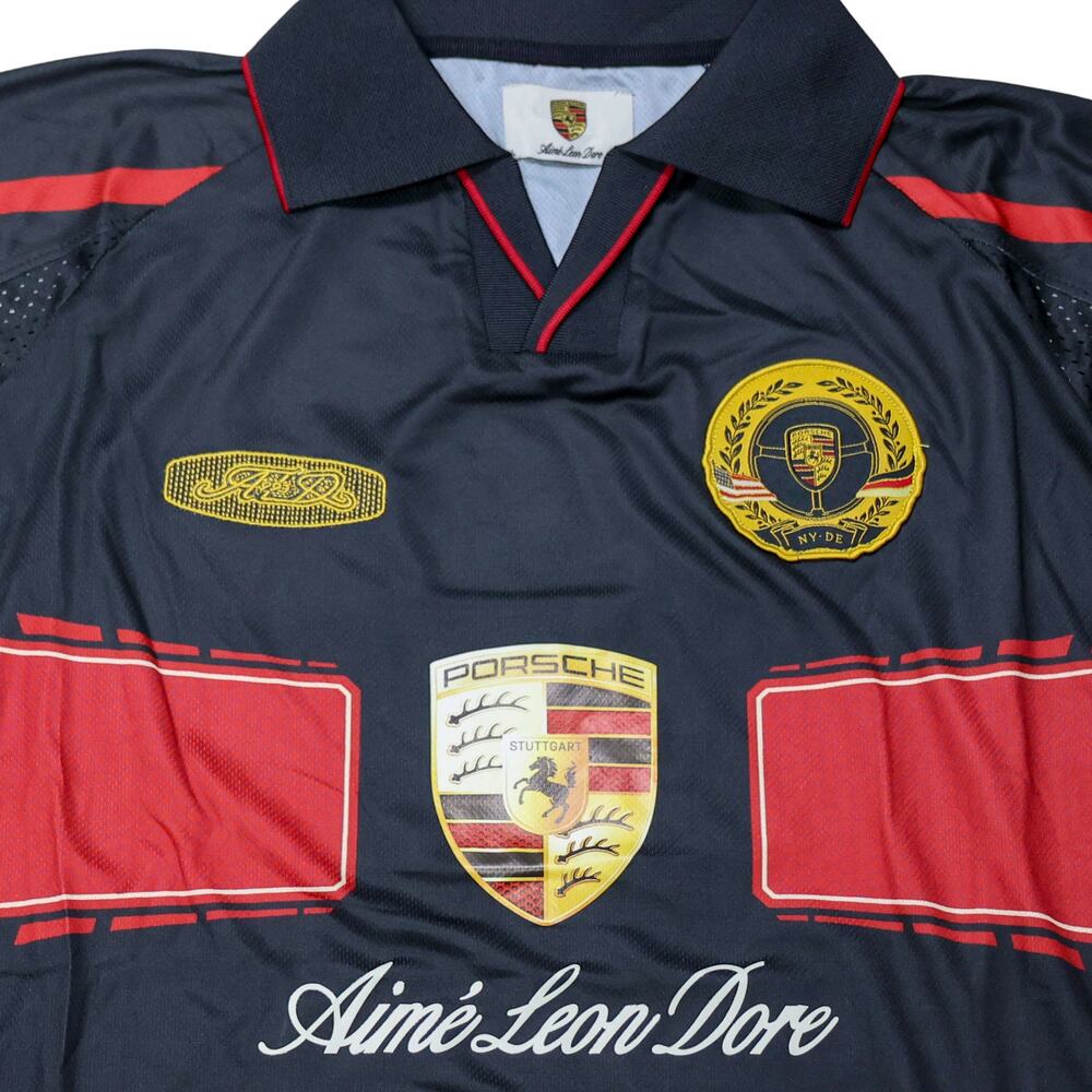 Aime Leon Dore x Porsche 993 Turbo Team Jersey Black M - Picture 4 of 8